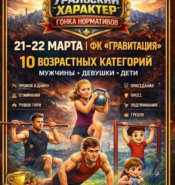 В ФК «Гравитация» пройдет гонка нормативов