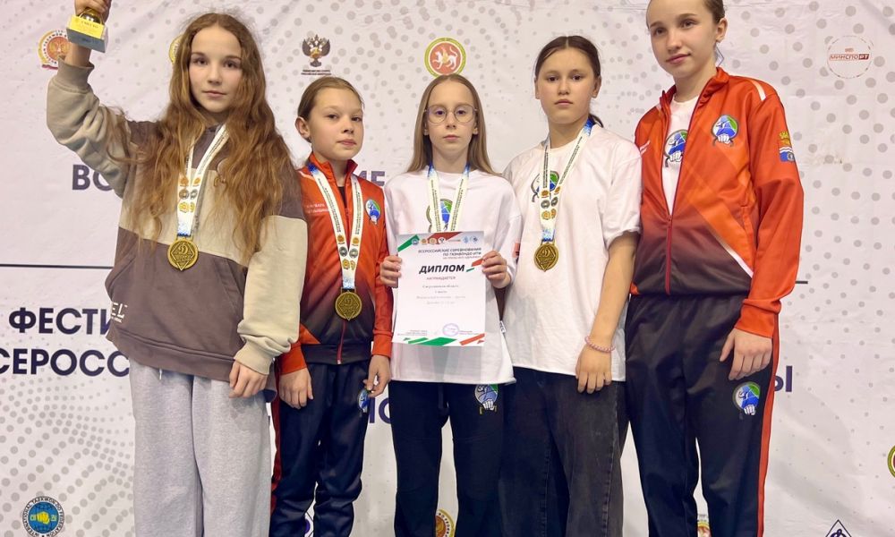 Россыпь медалей в Казани