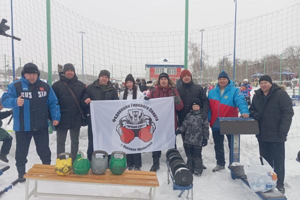 В Каменске-Уральском провели эстафету силы