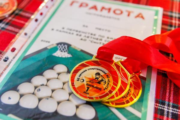 Определили лучших в бильярде