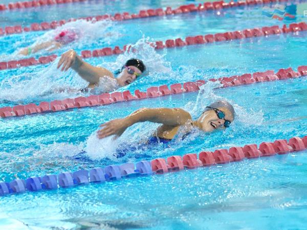 Соревнованиями по плаванию завершилась городская Спартакиада