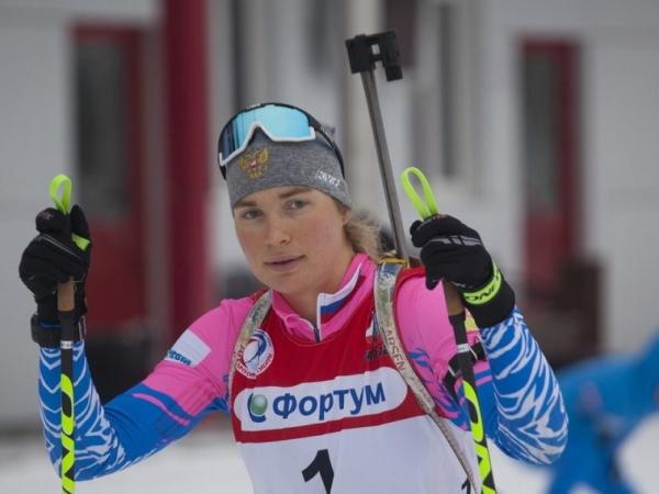 Тамара Дербушева стала второй на Кубке России по биатлону, а Савелий Коновалов лишь девятый на отборе к первенству Европы
