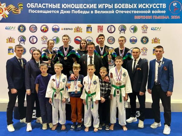 Четыре абсолютных победителя на Областных соревнования по тхэквондо ИТФ из Каменска-Уральского и Каменского района