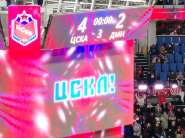 В праздники на хоккей