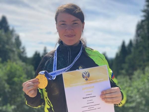 Татьяна Щербань стала чемпионкой России в спринте и взяла серебро в радиоориентировании