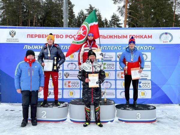 Андрей Лобода с серебром первенства России по лыжным гонкам