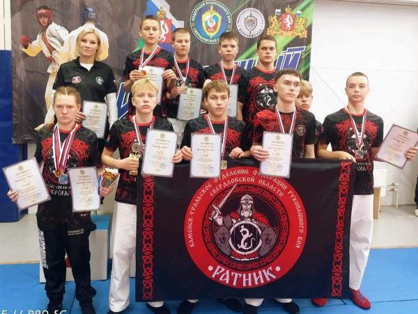 Каменская команда по рукопашному бою приняла участие в Открытом Первенстве в Березовском