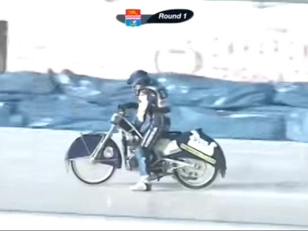 Чемпионат Европы по мотогонкам на льду 23.02.2014